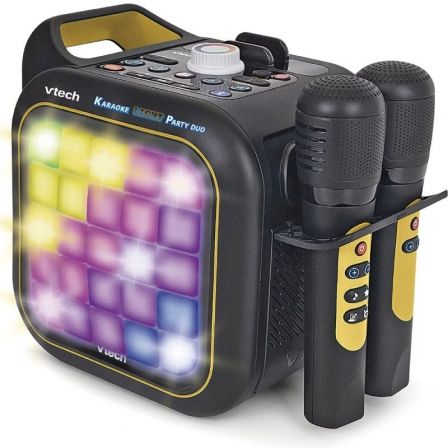 Vtech Karaoke Light Party Duo Golden Edition con Altavoz Bluetooth y 2 Micrófonos Vtech Karaoke Light Party Duo Golden Edition con Altavoz Bluetooth y 2 Micrófonos
